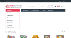 Desktop Screenshot of dahioyuncak.com